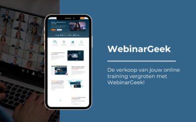 De verkoop van jouw online training vergroten met WebinarGeek!