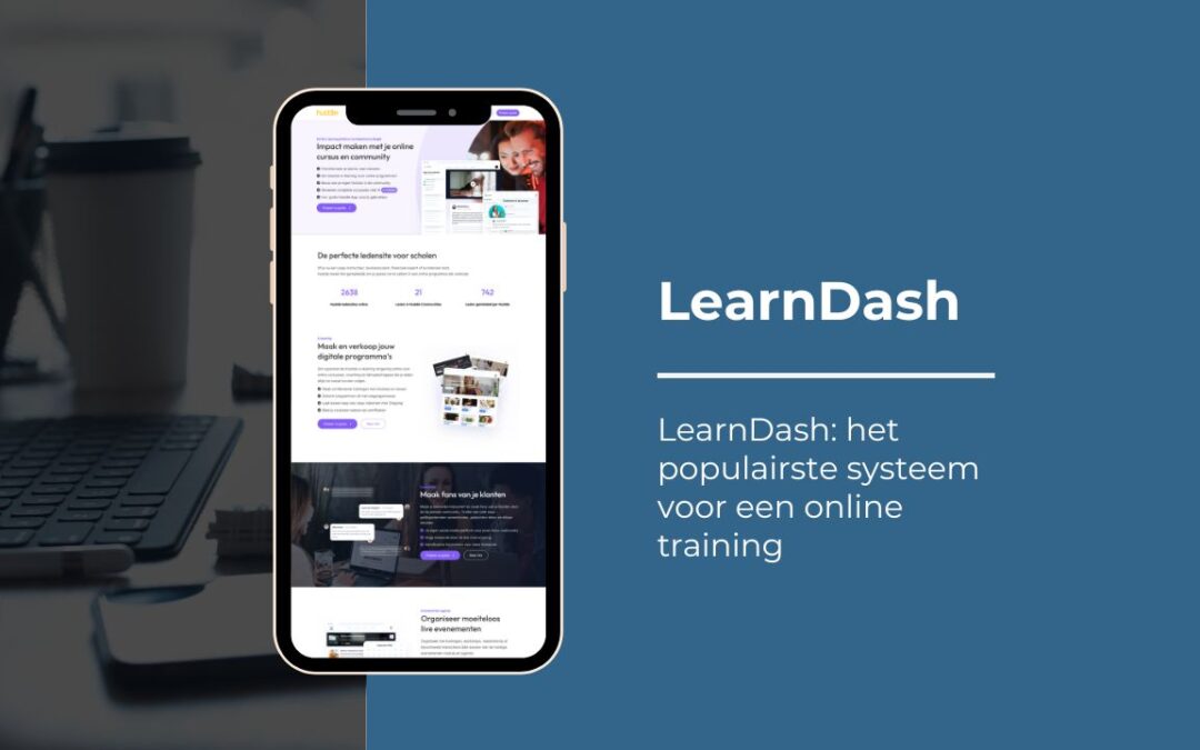 LearnDash: het populairste systeem voor een online training