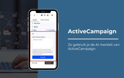 Zo gebruik je de AI merkkit van ActiveCampaign